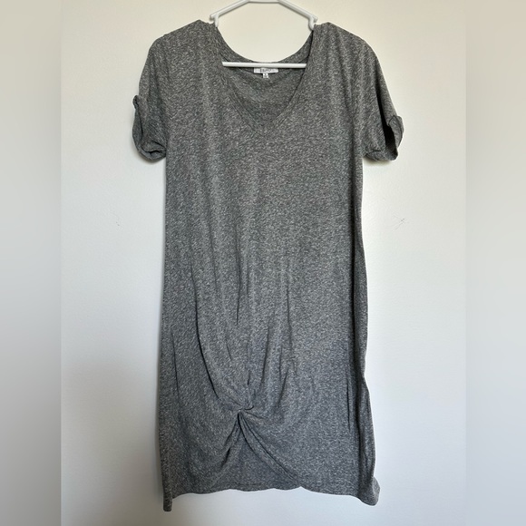 Z Supply Gray Triblend Side Knot Dress Size Small - Picture 1 of 3